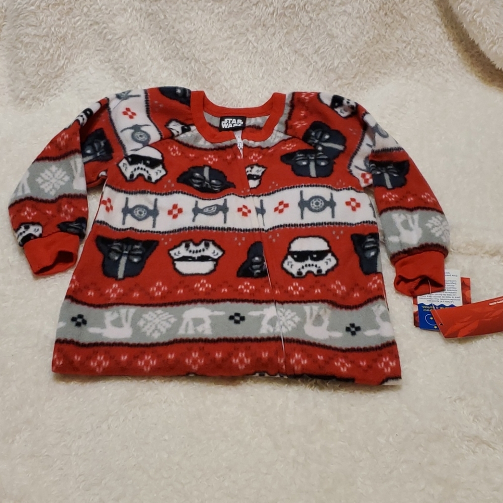 Star Wars Christmas/winter 1 piece pajamas